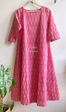 Load image into Gallery viewer, IKAT FLARED DRESS