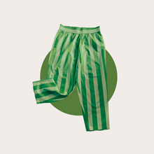 Load image into Gallery viewer, Green stripped rozanna pants