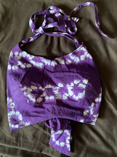 Load image into Gallery viewer, SHIBORI HALTERNECK BLOUSE