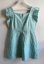 Load image into Gallery viewer, SKY WITH GOLD SHORT TENNIS FROCK