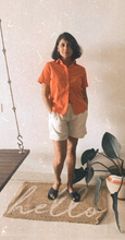 Load image into Gallery viewer, BRIGHT ORANGE SOLID SHIRT