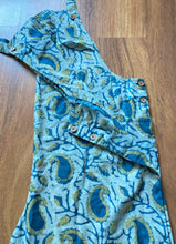 Load image into Gallery viewer, PAISLEY COTTON DUNGAREES