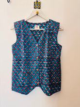 Load image into Gallery viewer, Block printed cotton vest