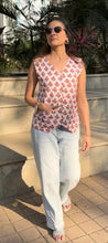Load image into Gallery viewer, Printed cotton vest