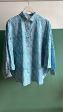 Load image into Gallery viewer, sky blue oversized shirt