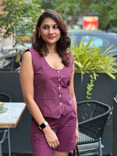 Load image into Gallery viewer, Wine vest set