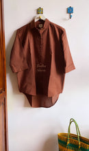 Load image into Gallery viewer, COCO BEAN SOLID OVERSIZED SHIRT