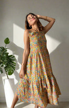 Load image into Gallery viewer, COTTON STRAP DRESS
