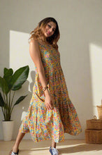 Load image into Gallery viewer, COTTON STRAP DRESS