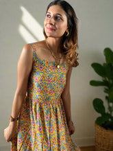 Load image into Gallery viewer, COTTON STRAP DRESS