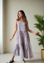 Load image into Gallery viewer, COTTON STRAP DRESS