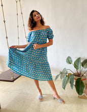 Load image into Gallery viewer, COTTON FRILL DRESS