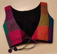 Load image into Gallery viewer, MANAGALAGIRI CHECKS BLOUSE