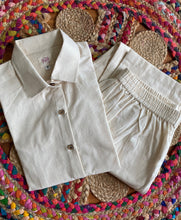 Load image into Gallery viewer, BEIGE SOLID OVERSIZED SHIRT