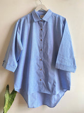 Load image into Gallery viewer, SKY OVERSIZED SHIRT