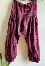 Load image into Gallery viewer, MAROON IKAT HAREMS