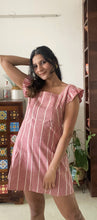 Load image into Gallery viewer, PINK STRIPES TENNIS FROCK
