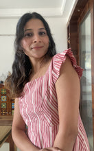 Load image into Gallery viewer, PINK STRIPES TENNIS FROCK