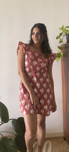 Load image into Gallery viewer, PINK PRINTED COTTON TENNIS FROCK