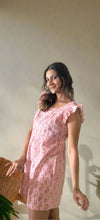 Load image into Gallery viewer, PINK FLORAL TENNIS FROCK