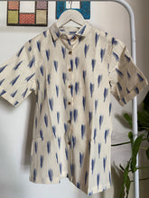 Load image into Gallery viewer, WHITE IKAT SHIRT