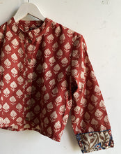 Load image into Gallery viewer, JAIPURI PRINT CROP TOP