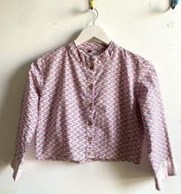 Load image into Gallery viewer, PRINTED COTTON CROP TOP