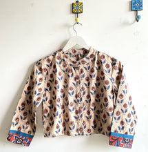Load image into Gallery viewer, KALAMKARI CROP TOP