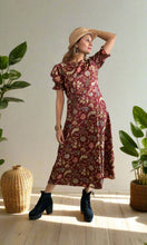 Load image into Gallery viewer, COTTON PUFF SL DRESS