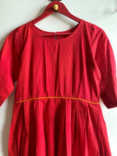 Load image into Gallery viewer, COTTON FARED DRESS