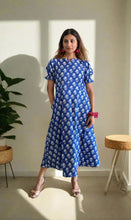 Load image into Gallery viewer, COTTON PUFF SL DRESS