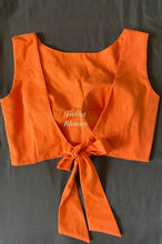 Load image into Gallery viewer, ORANGE SOLID BLOUSE
