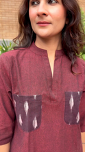 Load image into Gallery viewer, Timeless solid desi kurti set
