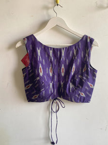 IKAT BACKLESS BLOUSE