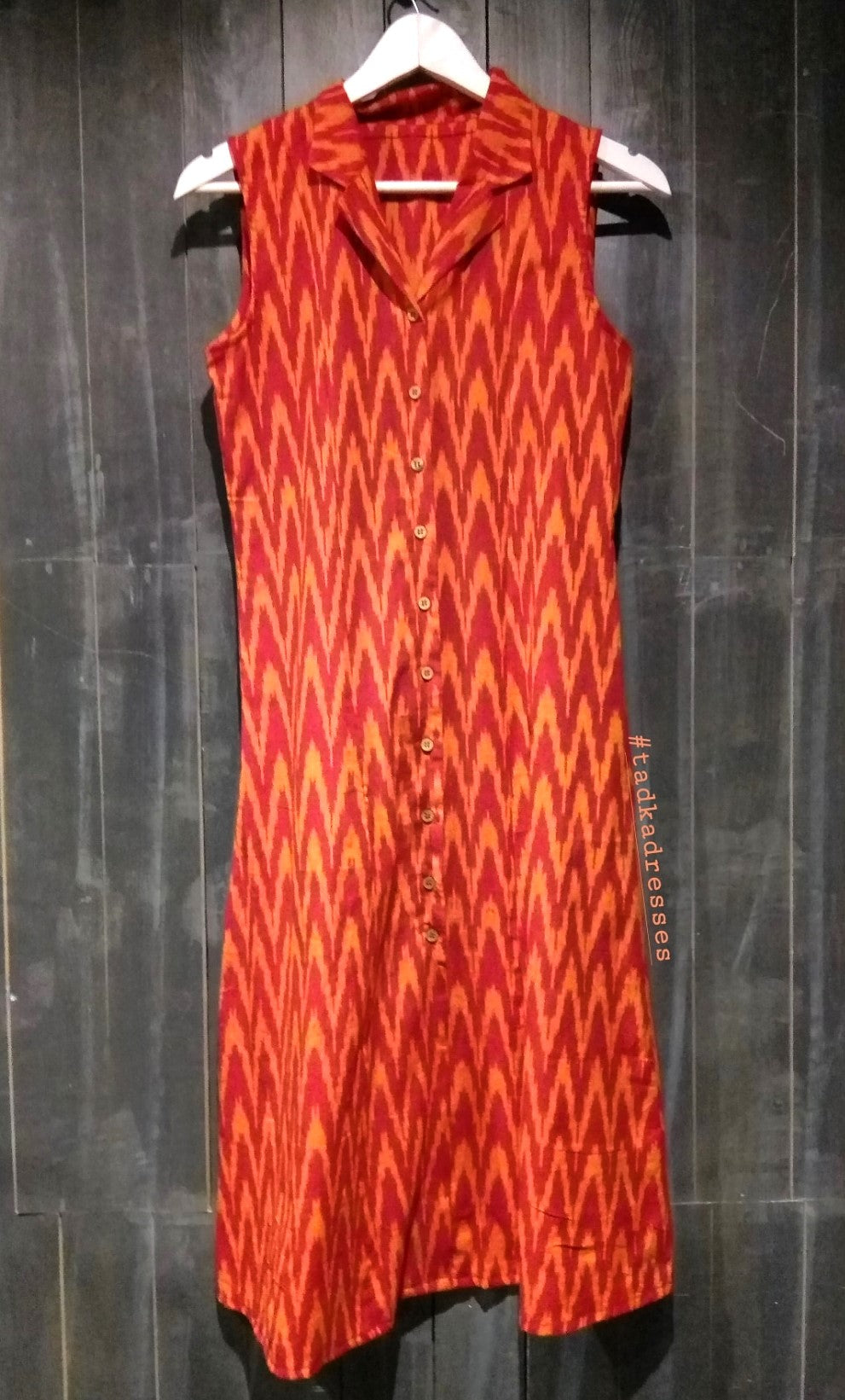 IKAT SHIRT DRESS