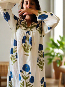 Blue rozanna set