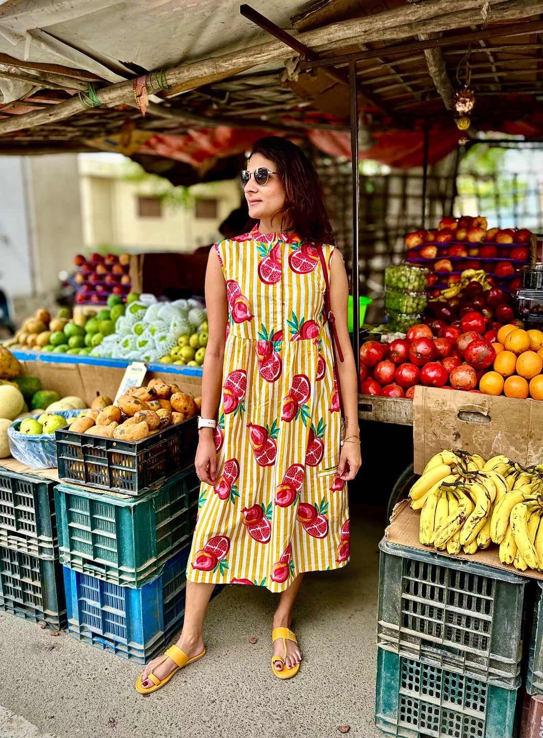 Sunfruit A-line dress