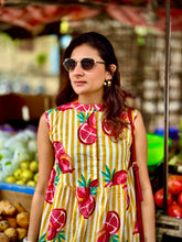 Load image into Gallery viewer, Sunfruit A-line dress
