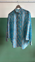 Load image into Gallery viewer, sky blue oversized shirt
