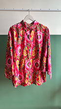 Load image into Gallery viewer, multi coloured ikat oversized shirt
