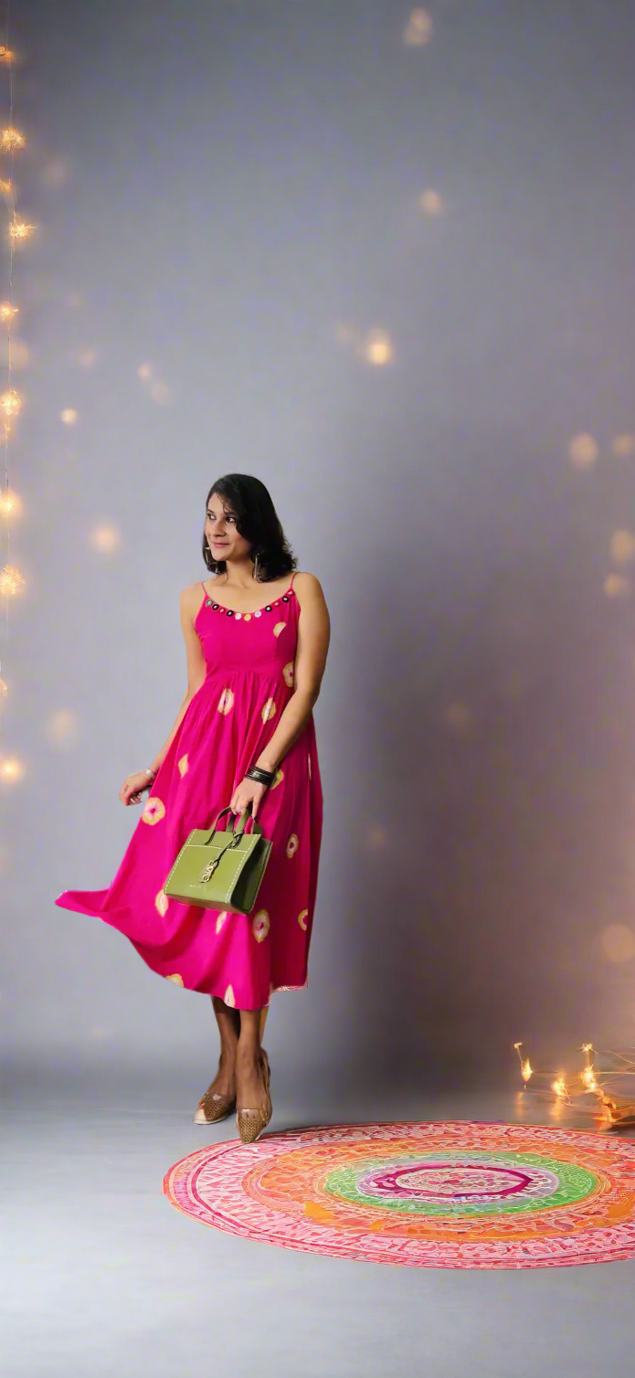 Gulabi-khali maxi