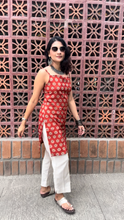Load image into Gallery viewer, sassy ajrakh kurti
