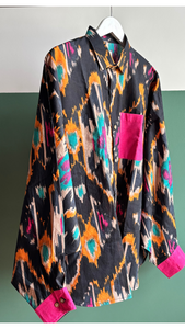 Bohemian oversized shirt