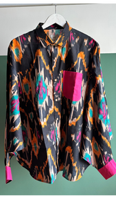 Bohemian oversized shirt