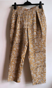 PRINTED COTTON JACKET/PANT CORDS