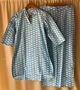 PASTEL COTTON SLEEP WEAR