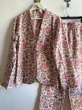 Load image into Gallery viewer, FLORAL JACKET / PANT CORD SET
