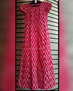 IKAT LONG DRESS