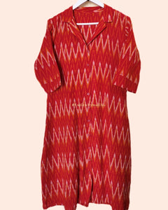 IKAT SHIRT DRESS