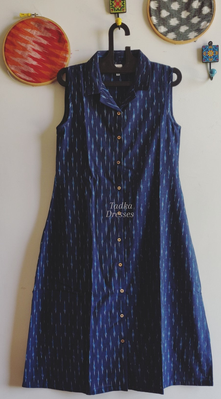 IKAT SHIRT DRESS